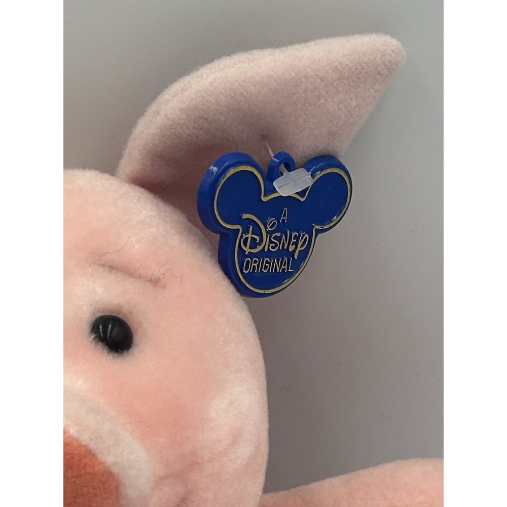 Disney World Vintage Original Plush PIGLET Winnie The Pooh Stuffed Toy - Picture 3 of 13